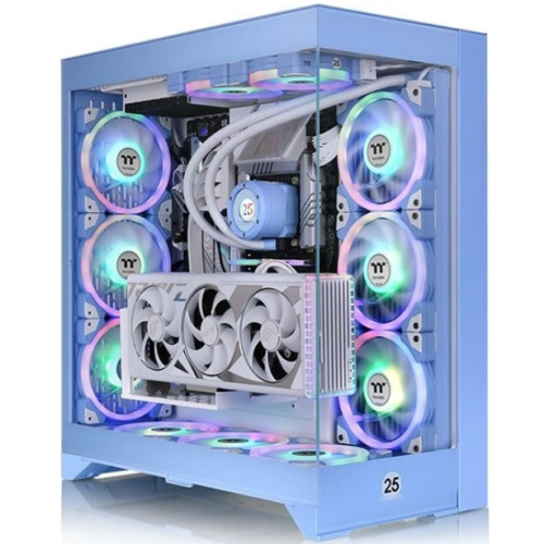 Carcasa Thermaltake CTE E660 MX Hydrangea Blue, Fara sursa