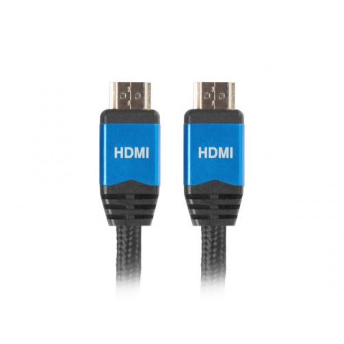 Cablu Lanberg CA-HDMI-20CU-0018-BL, HDMI - HDMI, 1.8m, Black