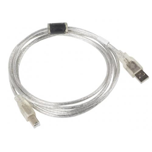 Cablu Lanberg CA-USBA-12CC-0018-TR, USB - USB-B, 1.8m, White