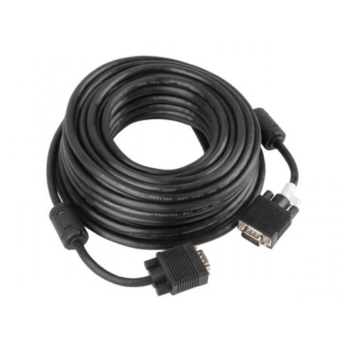 Cablu Lanberg CA-VGAC-10CC-0150-B, VGA - VGA, 15m, Black
