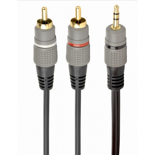 Cablu audio Gembird CCA-352-1.5M, 1.5m, Black