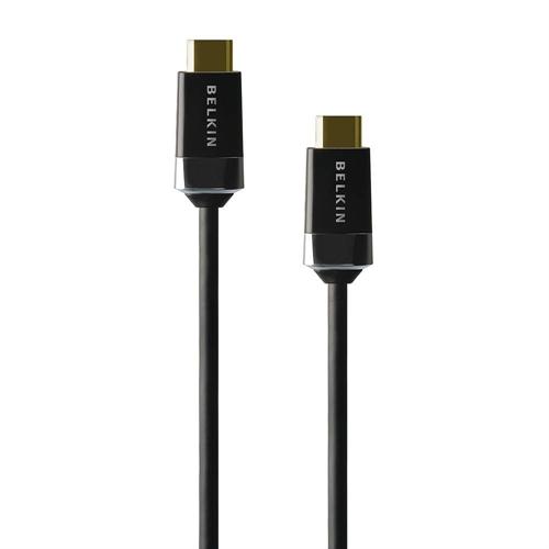 Cablu Belkin HDMI0018G-2M, HDMI - HDMI, 2m, Black