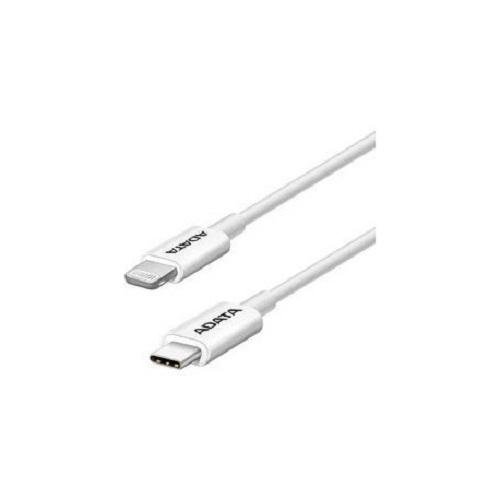 Cablu de date A-DATA AMFICPL-1M-CWH, USB-C - Lightning, 1m, White