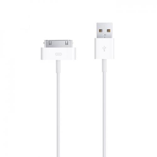 Cablu de date Apple, USB - 30pin, 1m, White