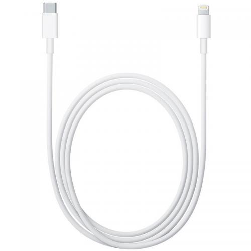 Cablu de date Apple, USB-C - Lightning, 2m, White