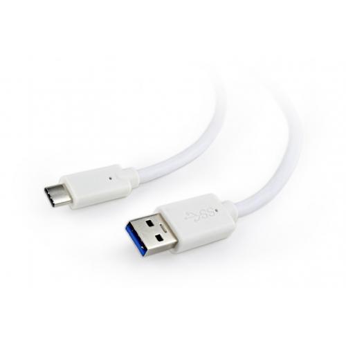 Cablu de date Gembird, USB 3.0 - USB-C, 3m, White