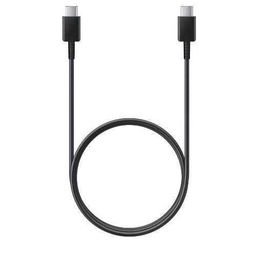 Cablu de date Samsung EP-DA705BBEGWW, USB-C - USB-C, 1m, Black