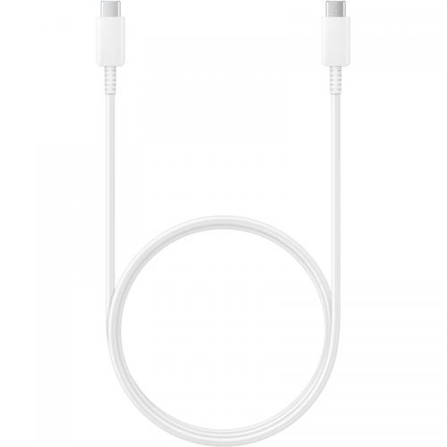 Cablu de date Samsung EP-DN975BWEGWW, USB-C - USB-C, 1m, White