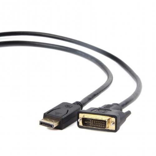 Cablu Gembird CC-DPM-DVIM-6, Displayport male - DVI-D , 1.8m, Black