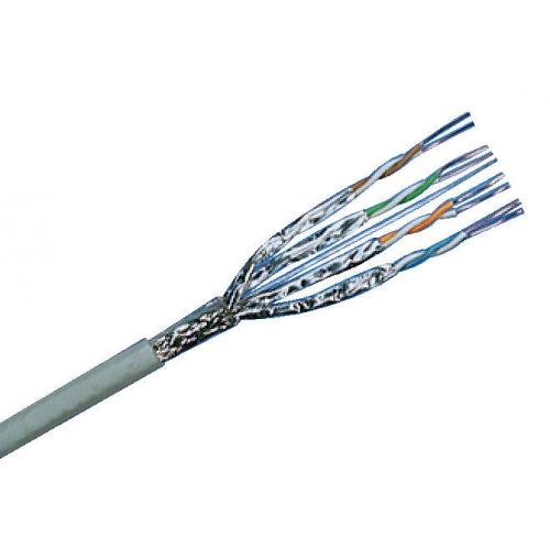Cablu retea R&M R35257, S/FTP, Cat.7, 1m, Grey