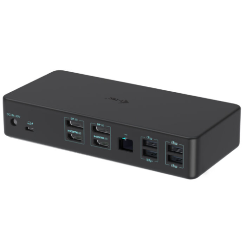 Docking Station I-TEC CADUAL4KDOCKPD2, Black