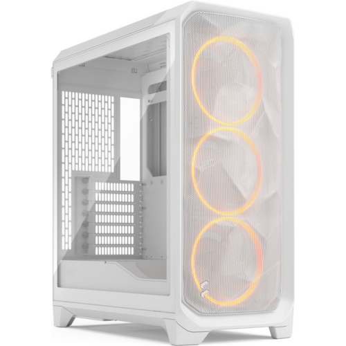 Carcasa Fractal Design Meshify 3 RGB White TG Clear Tint, Fara sursa
