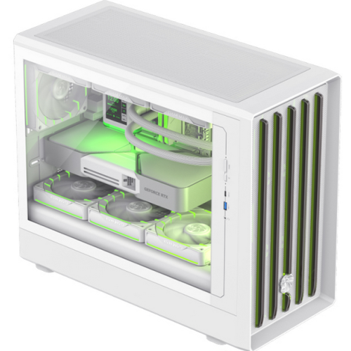 Carcasa Gamemax Claw 360 White, Fara Sursa