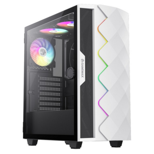 Carcasa Gamemax Diamond CP White, Fara Sursa