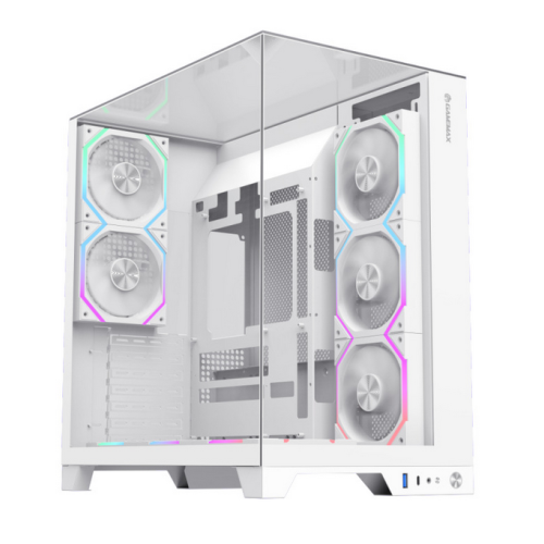 Carcasa Gamemax Infinity Pro White, Fara Sursa