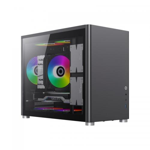 Carcasa Gamemax Spark Black, Fara sursa