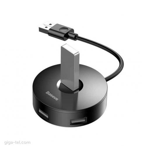 Hub USB Baseus CAHUB-F01, 1x USB 3.2 gen 1 + 3x USB 2.0, Black