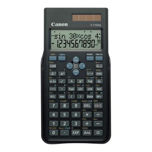 Calculator de birou Canon F715SGBK, 16 digiti, alimentare solara