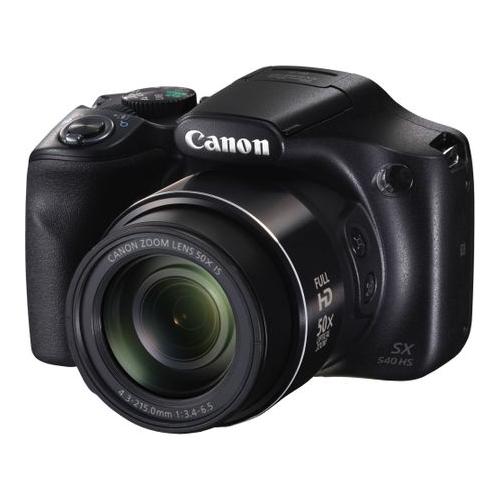 Camera Foto Canon SX540HS, 20.3MP, Black