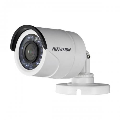 Camera de supraveghere Hikvision Turbo HD Bullet, DS-2CE16D0T-IRPE (2.8mm); 2MP; Fixed lens: 2.8mm; HD1080p CMOS Sensor, 24 pcs LEDs, 20m IR, Outdoor IR Bullet, ICR, 0.1 Lux/F1.2, 12 VDC/built-in PoC, Smart IR, DNR, IP66.