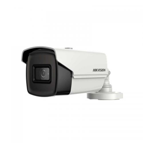 Camera de supraveghere Hikvision Turbo HD Bullet DS- 2CE16U1T-IT3F (2.8mm); 8.29MP; 4K; lentila fixa 2.8mm; rezolutie: 3840 (H) × 2160 (V); Frame Rate: TVI: 8MP@12.5fps, 8MP@15fps, 5MP@20fps, 4MP@25fps, 4MP@ 30fps, 2MP@25fps,2MP@30fps; distanta IR: 60m; E