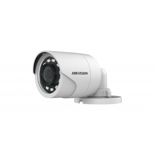 Camera supraveghere Hikvision Turbo HD bullet, DS-2CE16D0T-IRF(2.8mm) (C); 2MP, 2MP CMOS Sensor, rezolutie 1920 (H) × 1080 (V)@25FPS, iluminare: 0.01 Lux@(F1.2, AGC ON), 0 Lux with IR, lentila fixa: 2.8mm, unghi vizualizare:  horizontal: 106.4°,vertical: 