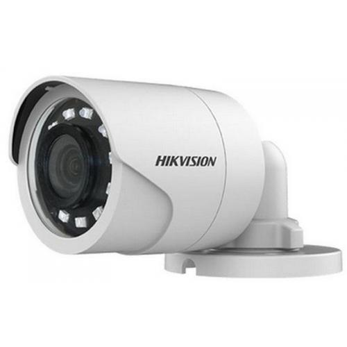 Camera supraveghere Hikvision Turbo HD bullet DS-2CE16D0T-IRPF(2.8mm) (C); 2MP, 2 megapixel high performance CMOS, rezolutie: 1920 (H) × 1080 (V)@25FPS, iluminare: 0.01 Lux@(F1.2, AGC ON), 0 Lux with IR, lentila fixa: 2.8mm, unghi vizualizare:  horizontal