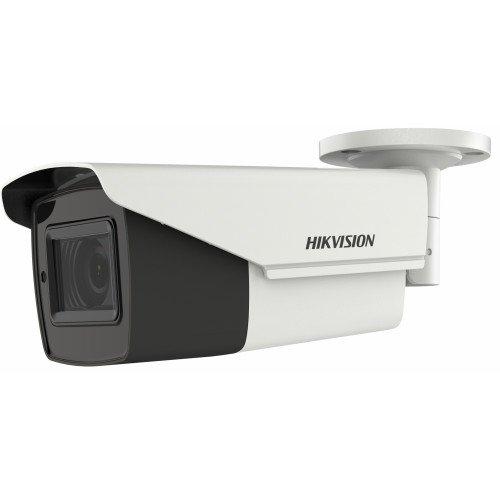 Camera supraveghere Hikvision Turbo HD DS-2CE19U1T-AIT3ZF(2.8-12mm); 8MP, 8.29 MP high performance CMOS, rezolutie: 3840 × 2160 @12.5fps, iluminare: Color: 0.01 Lux @ (F1.2, AGC ON), 0 Lux with IR, lentila varifocala motorizata: 2.7-13.5mm, unghi vizualiz