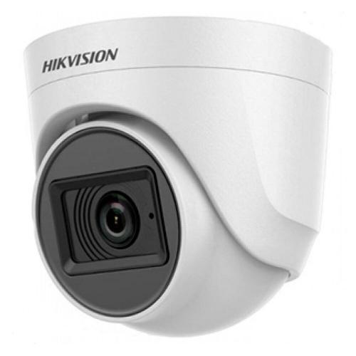 Camera HD Dome Hikvision DS-2CE76D0T-ITPF3C, Lentila 2MP, 3.6mm, IR 20m