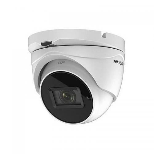 Camera de supraveghere Hikvision Turbo HD Turret, DS-2CE79U1T-IT3ZF(2.7- 13.5mm); 8.29 Megapixel high-performance CMOS; Auto focus; 3840 x 2160 resolution; 2.7 mm to 13.5 mm motorized vari-focal lens; EXIR 2.0, smart IR, up to 60m IR distance; OSD menu, D