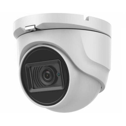 Camera supraveghere Hikvision Turbo HD turret DS-2CE76H0T-ITPF(2.8mm) (C), 5MP, rezolutie: 2560 × 1944 @20fps, iluminare: 0.01 Lux@(F1.2, AGC ON), 0 Lux with IR, lentila fixa: 2.8mm, horizontal FOV: 85°, vertical FOV: 63°, diagonal FOV:110°, distanta IR: 