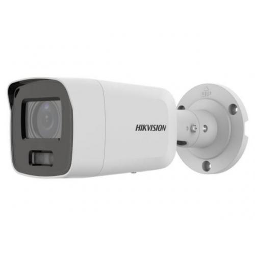 Camera supraveghere Hikvision IP bullet DS-2CD2087G2-LU(2.8mm)C, 8 MP, ColorVu - imagini color 24/7 (color si pe timp de noapte), Acusens - Human and vehicle classification alarm based on deep learning, microfon audio incorporat, senzor: 1/1.2″ Progressiv