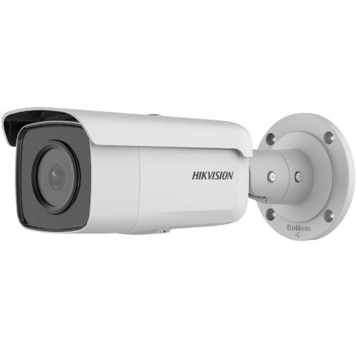 Camera supraveghere Hikvision IP bullet DS-2CD2T66G2-2I(2.8mm)C, 6MP, low-light powered by Darkfighter, Acusens deep learning algorithms- filtrarea alarmelor false dupa corpul uman si masini, senzor 1/2.4