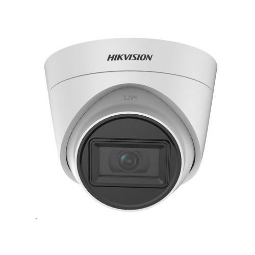 Camera supraveghere Hikvision Turbo HD turret DS-2CE78H0T-IT3F(2.8mm) (C), 5MP, rezolutie: 2560 × 1944 (5M@20fps, 4M@30fp), luminare: 0.01 Lux@(F1.2, AGC ON), 0 Lux with IR, lentila: 2.8mm, unghi vizulaizare: horizontal FOV: 85°, vertical FOV: 63°, diagon