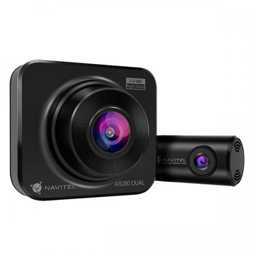 Camera video auto Navitel AR280 Dual camera, Black