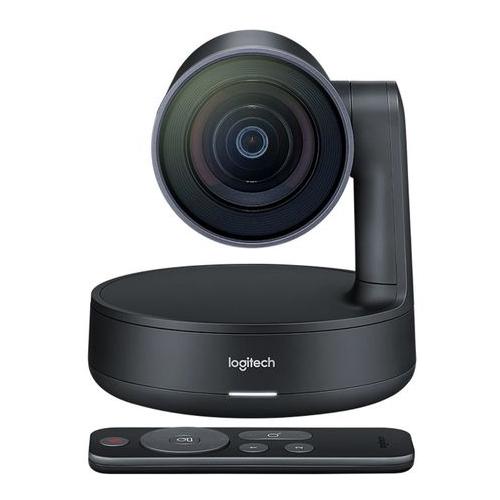 Camera videoconferinta Logitech Rally ConferenceCam Ultra-HD, Black