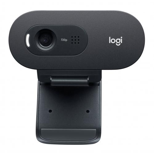 Camera Web Logitech C505e HD, USB, Black