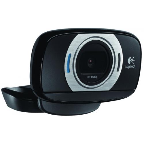 Camera Web Logitech HD C615, Black