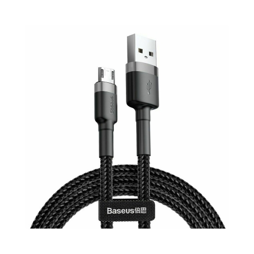 Cablu de date Baseus Cafule, USB male - micro USB, 0.5m, Black