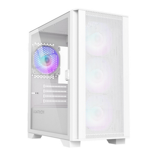 Carcasa Montech AIR 100 ARGB White, Fara Sursa