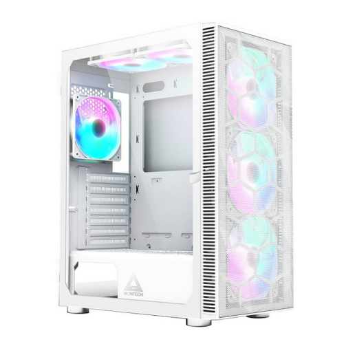 Carcasa Montech X3 Mesh White, Fara Sursa