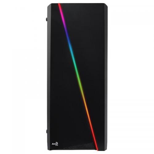 Carcasa Aerocool CYLON RGB Tempered Glass, Fara sursa