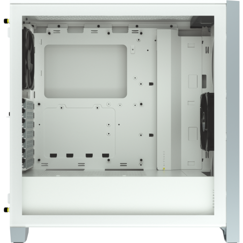 Carcasa Corsair 4000D Airflow White, Fara sursa