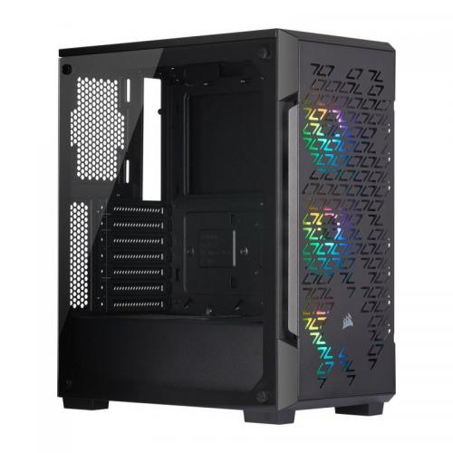 Carcasa Corsair iCue 220T RGB Black, Fara sursa