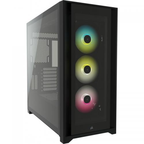 Carcasa Corsair iCUE 5000X, ATX, fara sursa, RGB