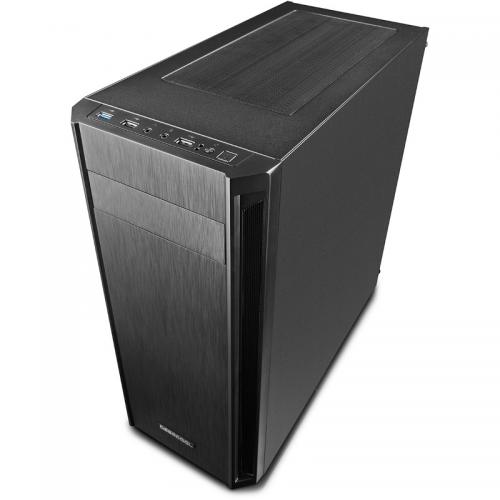 Carcasa Deepcool D-Shield V2 Black, fara sursa