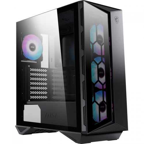 Carcasa MSI MPG GUNGNIR 110R, fara sursa, Mid Tower NEGRU