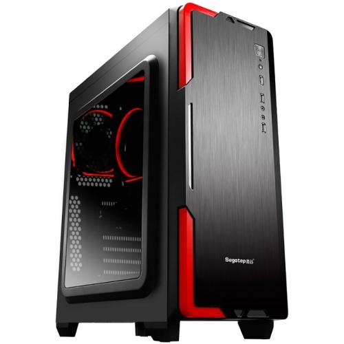 Carcasa Segotep Halo 3 Black, fara sursa