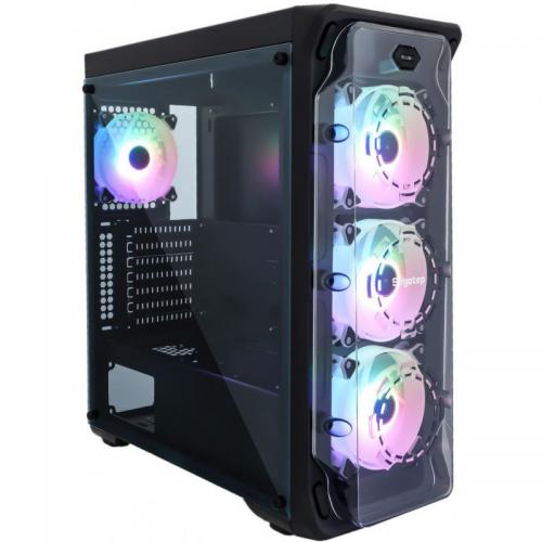 Carcasa Segotep LUX II Black RGB, Fara Sursa