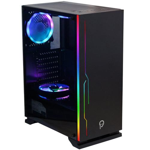 Carcasa Spacer Bright, ATX, MidTower, Gaming, fara sursa, sticla securizata, 3 x fan, HUB si telecomanda, USB 2.0 x 1, USB 3.0 x 2,  